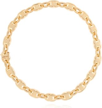Tory Burch Messing Ketting - Dames - Kettingen - Geel - ONE Size - Accessoires