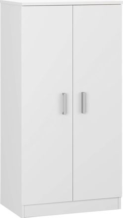 HOGAR 24 Armario Zapatero con 6 baldas blanco