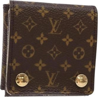 Louis Vuitton Pre-owned Canvas pouches - Dames - Vintage Accessoires - Bruin - ONE Size - Vintage