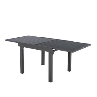 Hesperide Tavolo estensibile in alluminio, da 90/180X90X75 cm