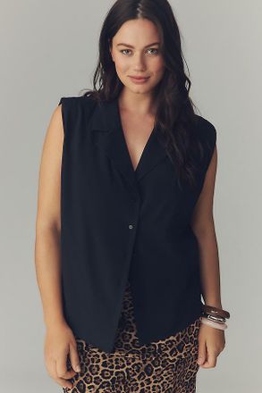 English Factory Scalloped Buttondown Shirt