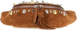 Valentino Garavani Marsupio Nellc&ocirc;te in pelle scamosciata - Marrone