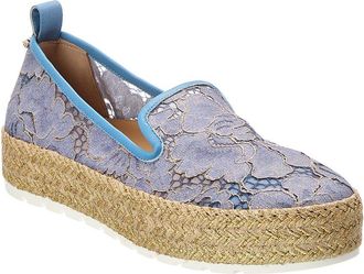 Baldinini Canvas & Mesh Espadrille