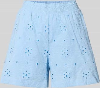 Vero Moda Regular Fit Shorts aus reiner Baumwolle Modell ELIZA in Hellblau, Gr&ouml;&szlig;e XL