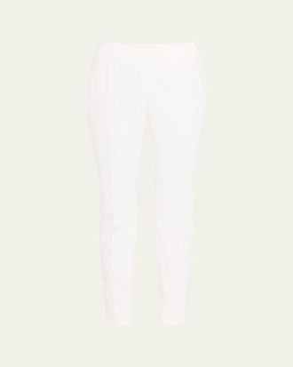Lafayette 148 New York Stanton Cropped Techno Stretch Twill Pants