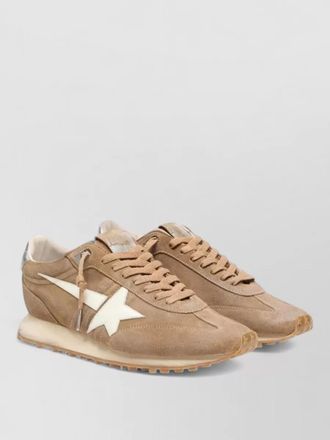 Golden Goose marathon low top sneakers suede star rubber