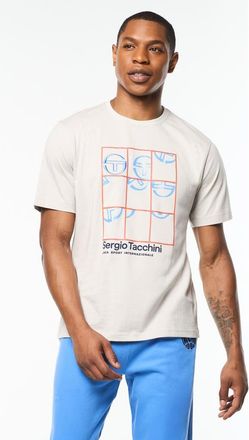 Sergio Tacchini Vincere T-shirt in Quiet Grey at Nordstrom, Size Xxx-Large