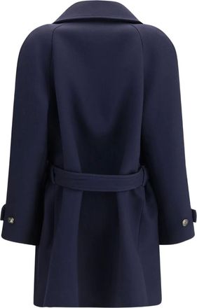 Loewe Caban doppiopetto con bottoni e cintura - Blu