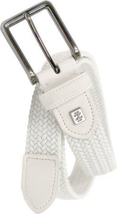 Izod Golf Woven Stretch Belt in White at Nordstrom, Size X-Large