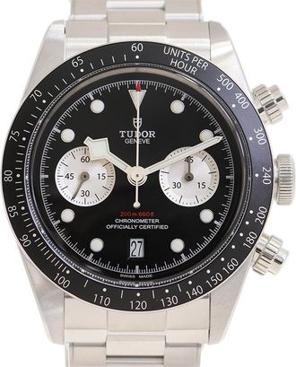 Tudor Black Bay Chrono Automatic Chronometer Black Dial Mens Watch M79360N-0011