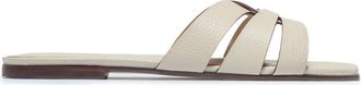 Bernardo Oxford Flat Sandal in Eggshell at Nordstrom, Size 6.5