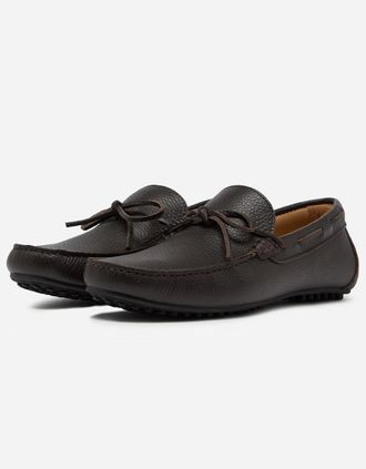 Oliver Sweeney Mens Oliver Sweeney Cano Leather Mens Driving Shoes - Brown - Size: 10