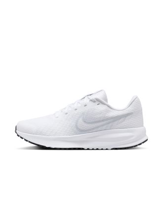 Nike Nike Womens Run Defy Road Running Shoes, White/Pure Platinum/Black, 4.5