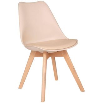 Atmosphera Sedia baya gambe in faggio beige Atmosphera créateur dintérieur