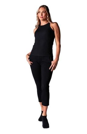 Tavi Perfect Fit Rib Tank in Ebony at Nordstrom, Size Xx-Large