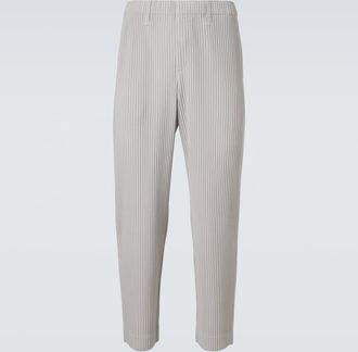 Homme Pliss&eacute; Issey Miyake Basics pleated straight pants