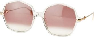 Dior Pre-owned Accessories, female, Yellow, Size: ONE SIZE Pre-owned Plastic sunglasses