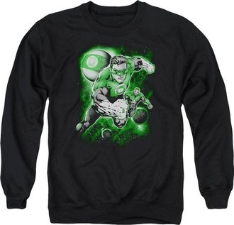 Gildan Green Lantern Lantern Planet Adult Crewneck Sweatshirt