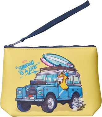 MC2 Saint Barth Aline Pouch - Heren - Toilettassen - Geel - ONE Size - Tassen