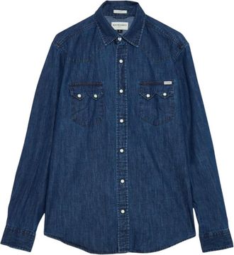 Roy Rogers Camisa Vaquera - Shirts - Hombre - Azul - 2XL