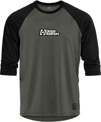 Horsefeathers Spike 3/4 Bike Jersey Velotrikot f&uuml;r Herren | grau