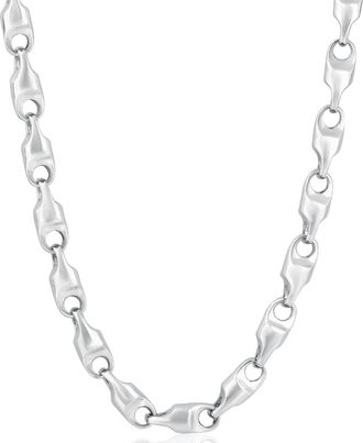 Pompeii3 Mens Heavy Link 14k Gold (163gram) or Platinum (306gram) 8mm Link Chain Necklace 22
