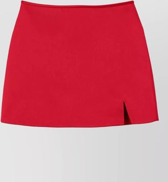 Marc Jacobs satin bias-cut high-rise above-knee skirt