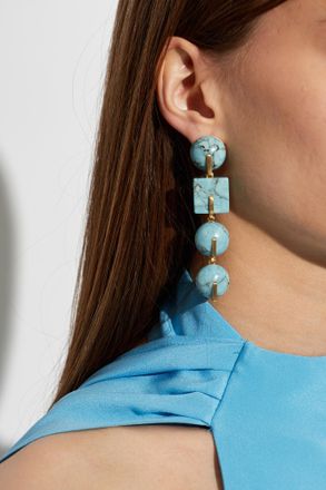 Cult Gaia Laguna Earrings, Womens, Blue