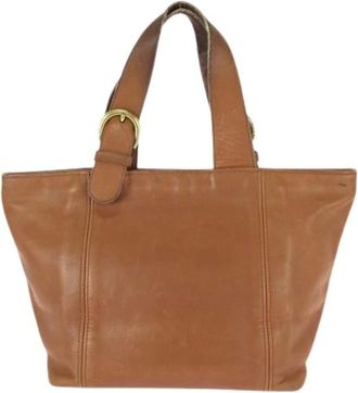 Coach Pre-owned Handbags, female, Brown, Size: ONE SIZE Pre-owned Leather Handbag