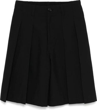 Songzio Shorts con pieghe - Nero