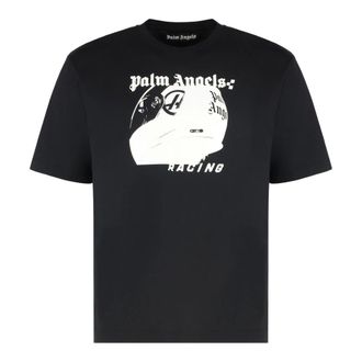 Palm Angels Hombre, Camisetas, Negro, Talla: 2XL