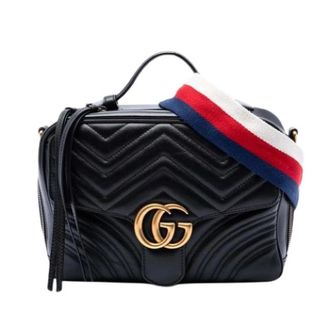 Gucci Borsa a spalla Pre-owned GG Marmont - - Pre-owned - Donna - Nero - ONE SIZE
