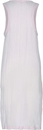 Toteme Womens Gauze Tank Dress White Cotton Metal