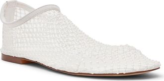 Steve Madden Mino Flat in Pearl at Nordstrom, Size 9.5