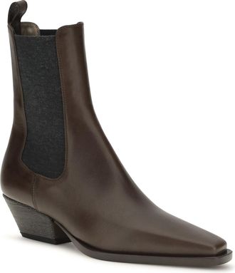 Brunello Cucinelli Womens Leather Ankle Boots Cacao