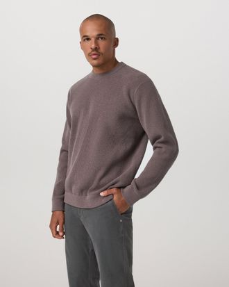 Vuori Clothing Midweight Rib Sweater | Timber | Medium