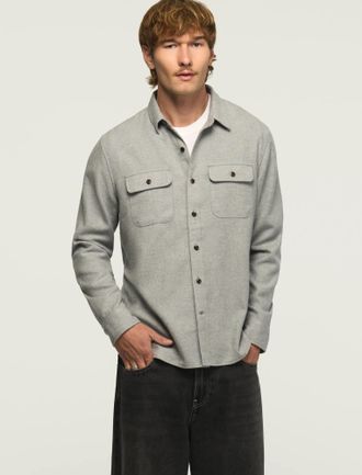 Lucky Brand Mens Cloud Soft Flannel Humboldt Shirt