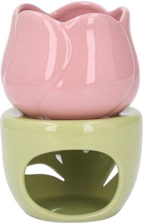 OEM Dailygoods - L&aacute;mpara De Cer&aacute;mica Arom&aacute;tica Con Quemador De Fragancia Para Aromaterapia