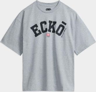 Ecko Overstand Tee in Grey Heather at Nordstrom, Size Medium