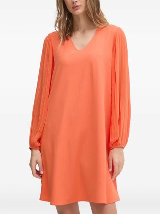 Joseph Ribkoff V-neck mini dress - Orange