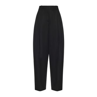 Jacquemus Tapered Trousers, female, Black, Size: XS The Mans pants