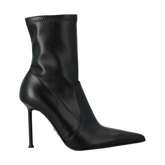 Sergio Levantesi Patrizia67 Tryde Veterlaarzen - Dames - Schoenen - Zwart - Maat: 36 EU Leer