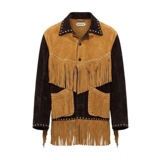 Bode Giacca Appalachian Borchiata - - Jackets - Uomo - Marrone - M