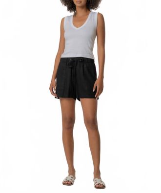 Kut from the Kloth Katana Drawstring Shorts In Black