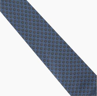 Dunhill Mens Dunhill Tie - Navy - Size: ONE size