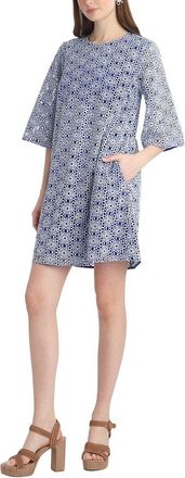Draper James Carolyn Bell Sleeve Mini Dress