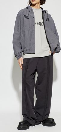 Umbro Hooded Jacket, Mens, Grey