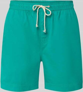 GANT Regular Fit Shorts mit elastischem Bund Modell SUNFADED in Tuerkis, Gr&ouml;&szlig;e XXXL