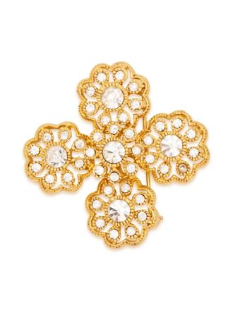 Kenneth Jay Lane Spilla Flower Cluster - Oro