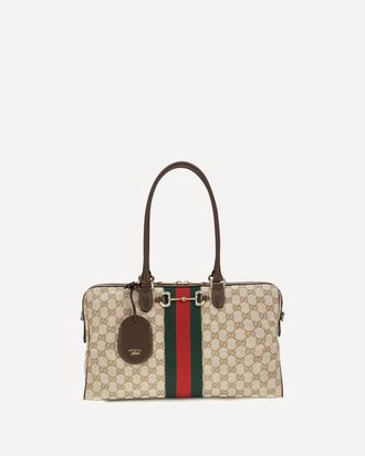 Gucci Borsa a Mano Horsebit Web grande Woman UNI